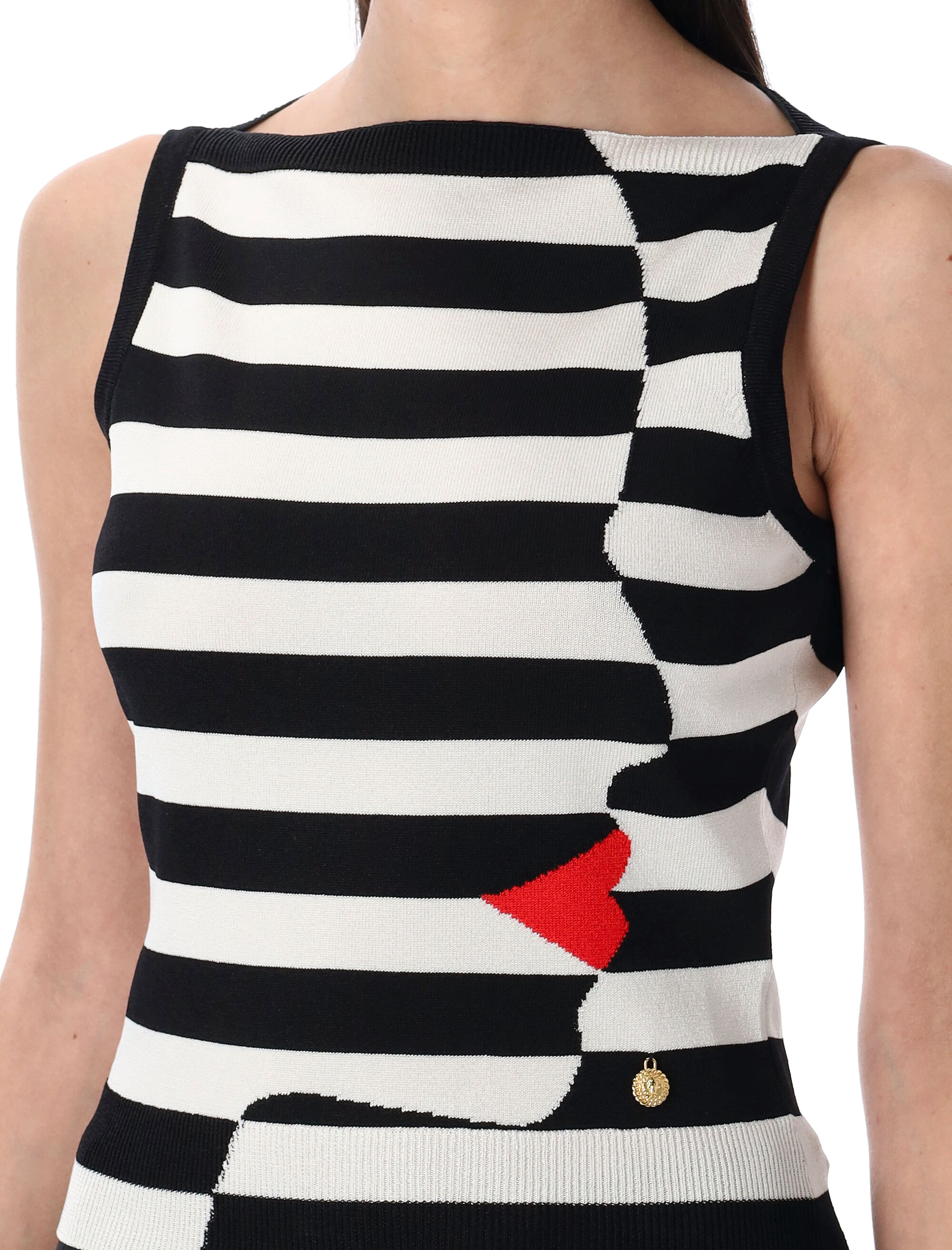Balmain Top Black EF0AG623KI32EJR (Balmain / タンクトップ・キャミソール ) | Balmain (バルマン)(2)
