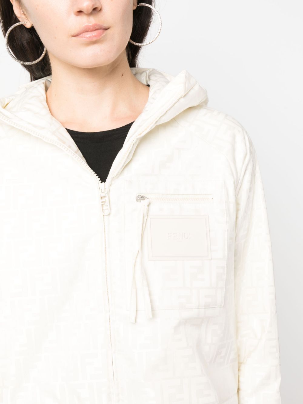 Fendi Coats White FAN127AK9ZF1M2A (FENDI / カジュアルジャケット・ベスト ) | FENDI (フェンディ)(1)