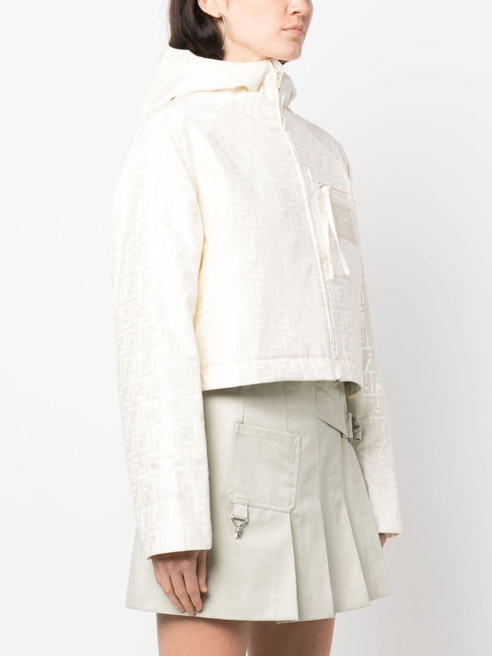Fendi Coats White FAN127AK9ZF1M2A (FENDI / カジュアルジャケット・ベスト ) | FENDI (フェンディ)(2)