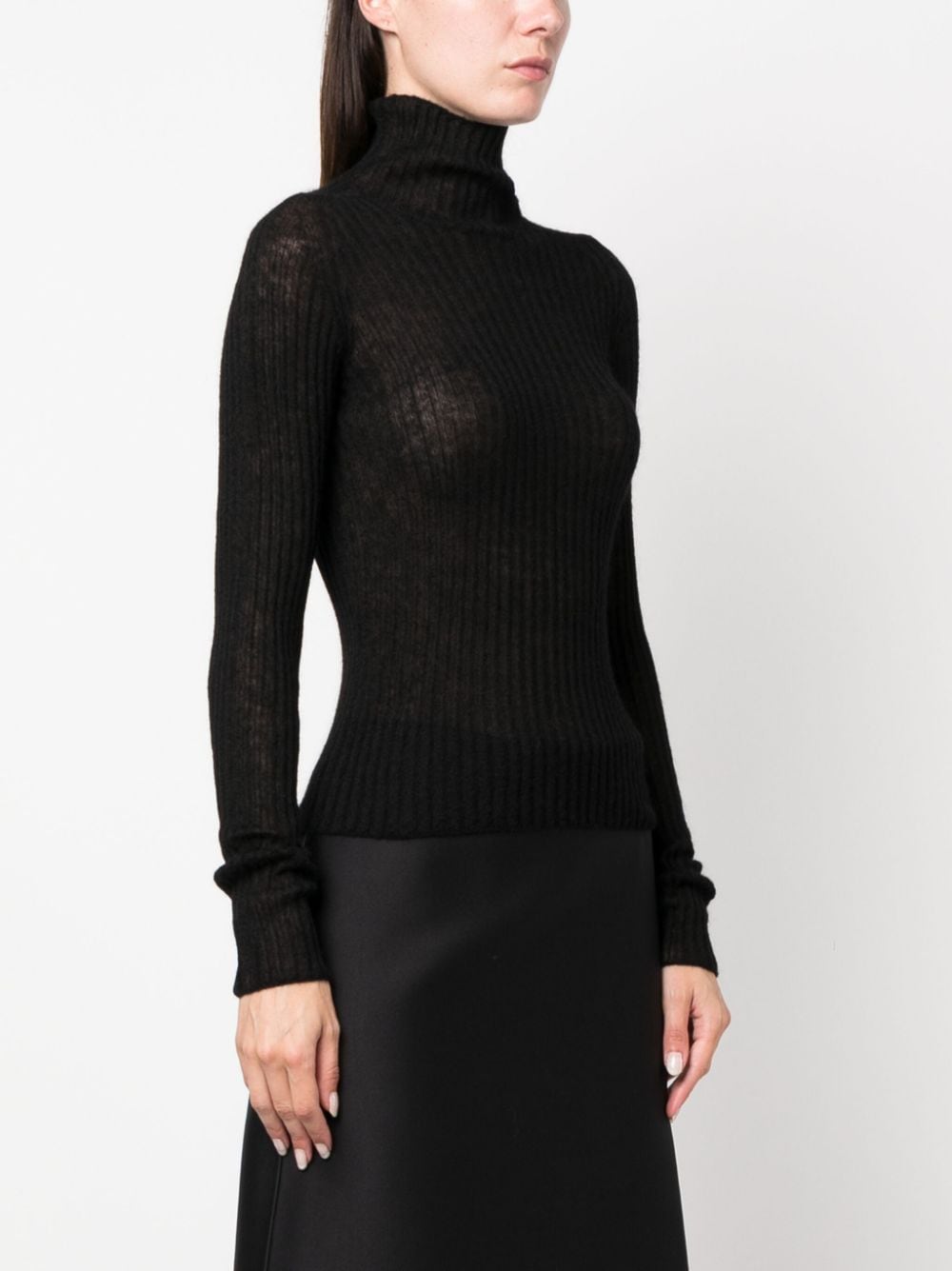 Saint Laurent Sweaters Black 752626Y76FP1000 (Saint Laurent / ニット・セーター・カーディガン ) | Saint Laurent (サンローラン)(4)