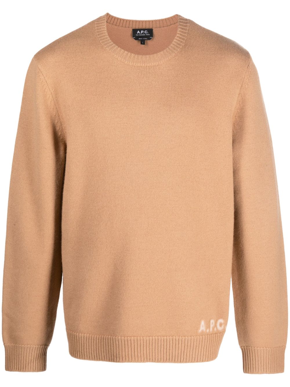A.P.C. Sweaters Camel WVBAZH23059TCB (A.P.C. / ニット・セーター・カーディガン ) | A.P.C. (アーペーセー)