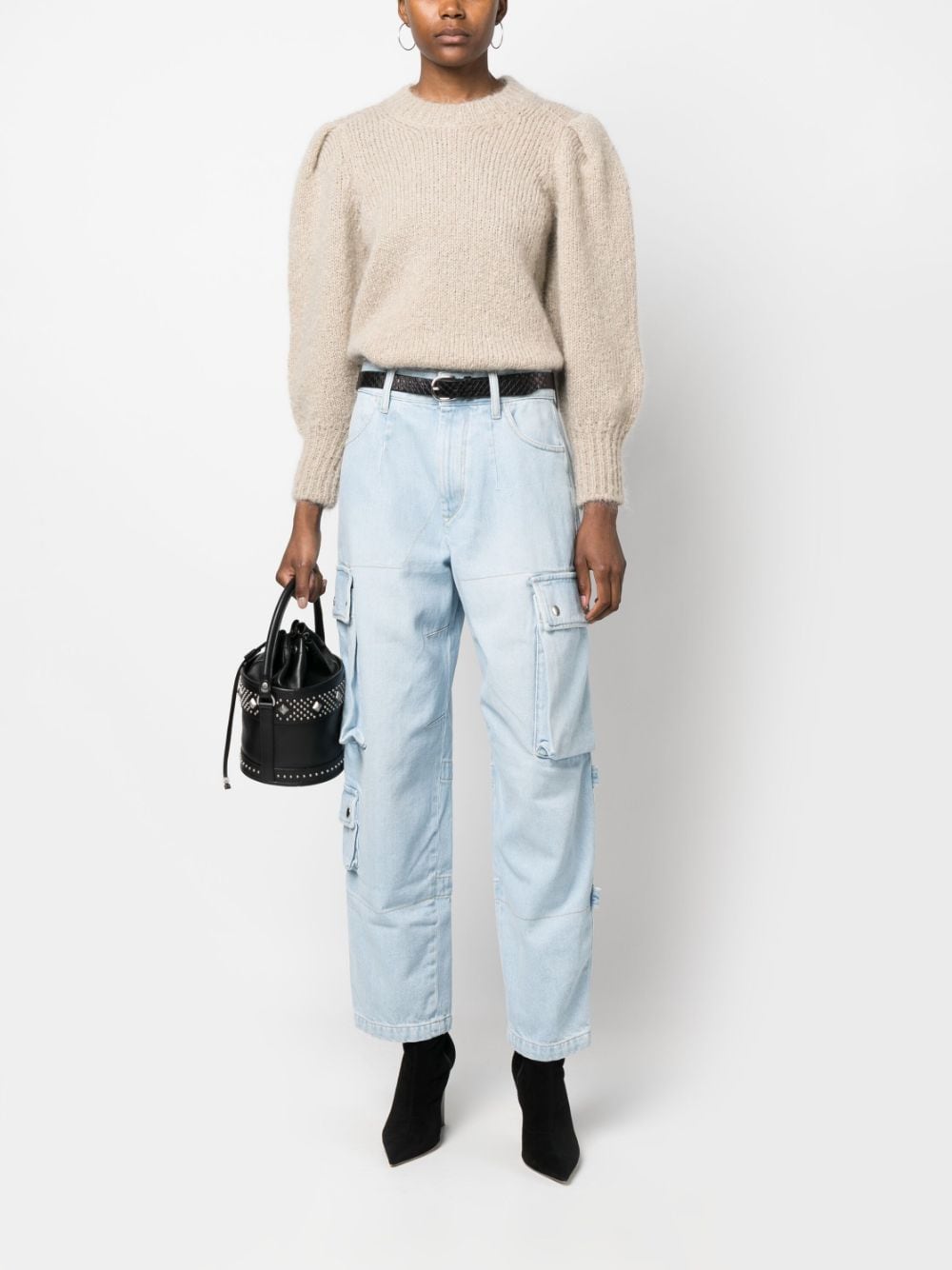 Isabel Marant Sweaters Beige PU0109FAA1L48IEMMA90BE (Isabel Marant / ニット・セーター・カーディガン ) | Isabel Marant (イザベル マラン)(3)