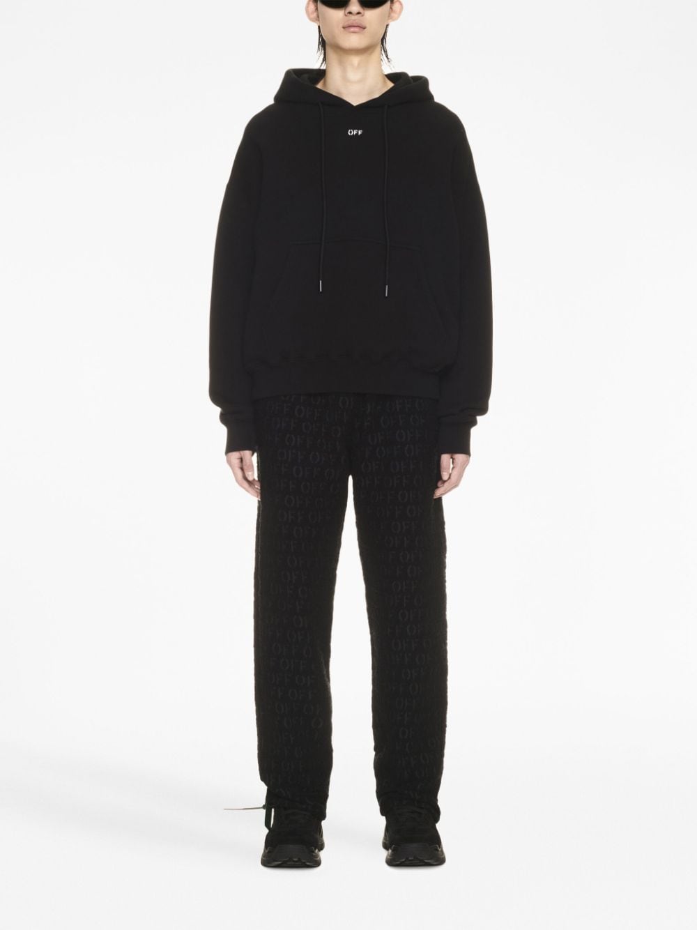 Off White Sweaters Black OMBB085F23FLE0011001 (Off-White / スウェット・フーディー ) | Off-White (オフホワイト)(3)