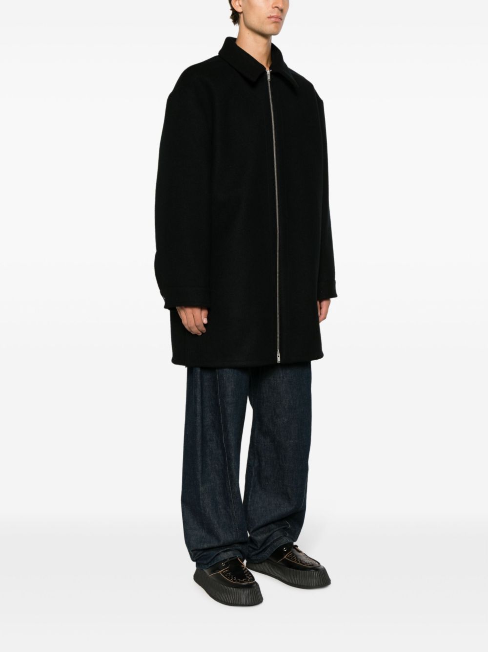 Jil Sander Coats Black J22AA0131J40004001 (Jil Sander / コート ) | Jil Sander (ジルサンダー)(2)