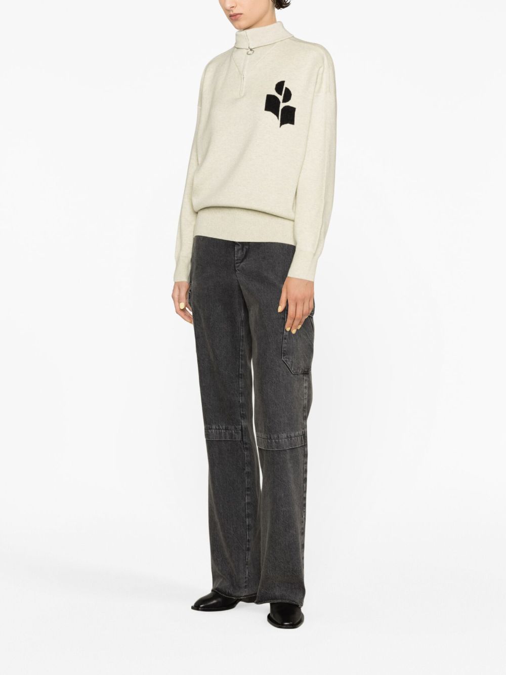 MARANT ETOILE Sweaters Grey PU0008FAA1X04EAZRA02LY (Isabel Marant Étoile / ニット・セーター・カーディガン ) | Isabel Marant Étoile (イザベル マラン エトワール)(3)