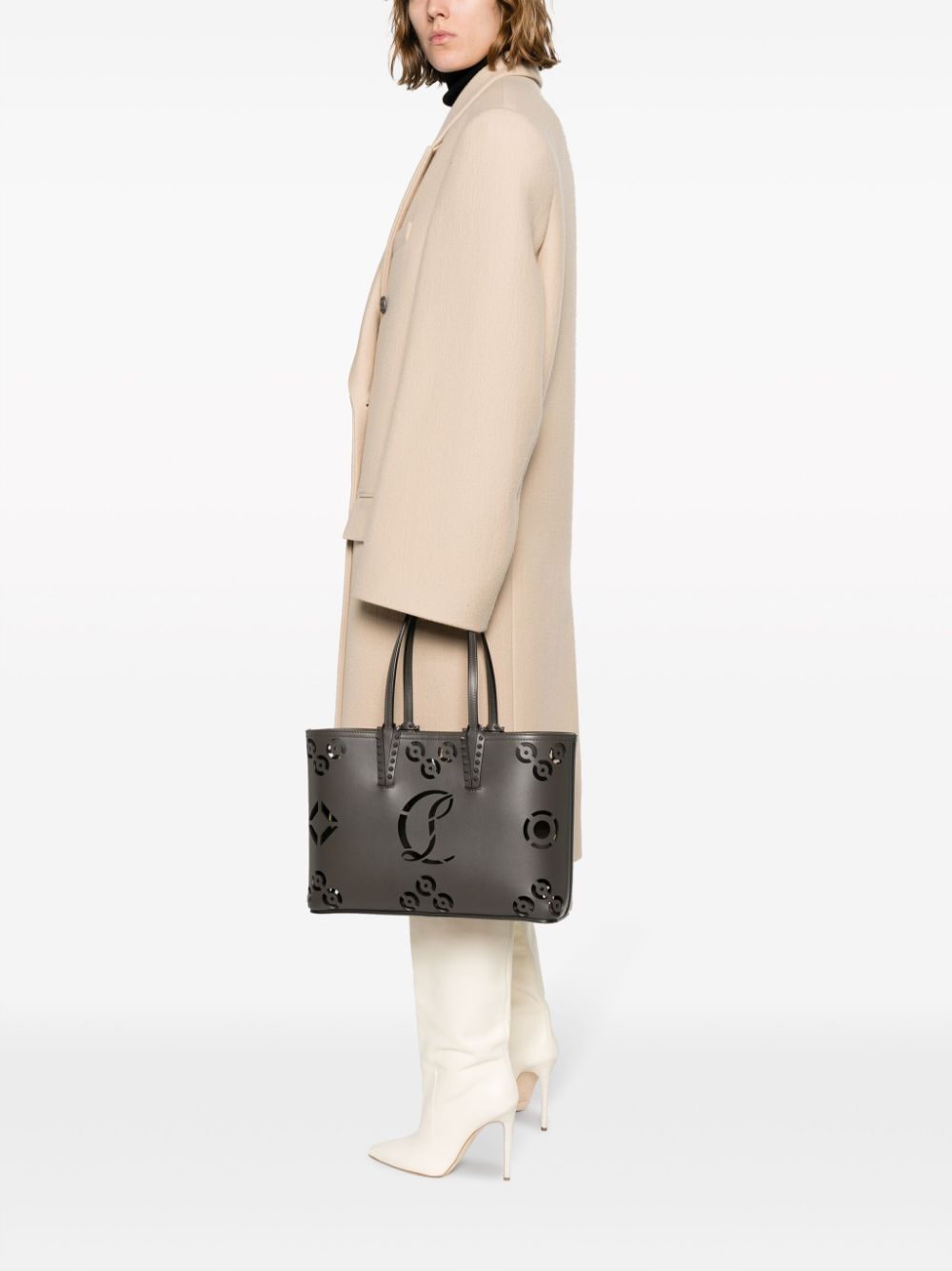 Christian Louboutin Bags.. Grey 3235213CABATAI629 (Christian Louboutin / トートバッグ ) | Christian Louboutin (クリスチャン ルブタン)(3)