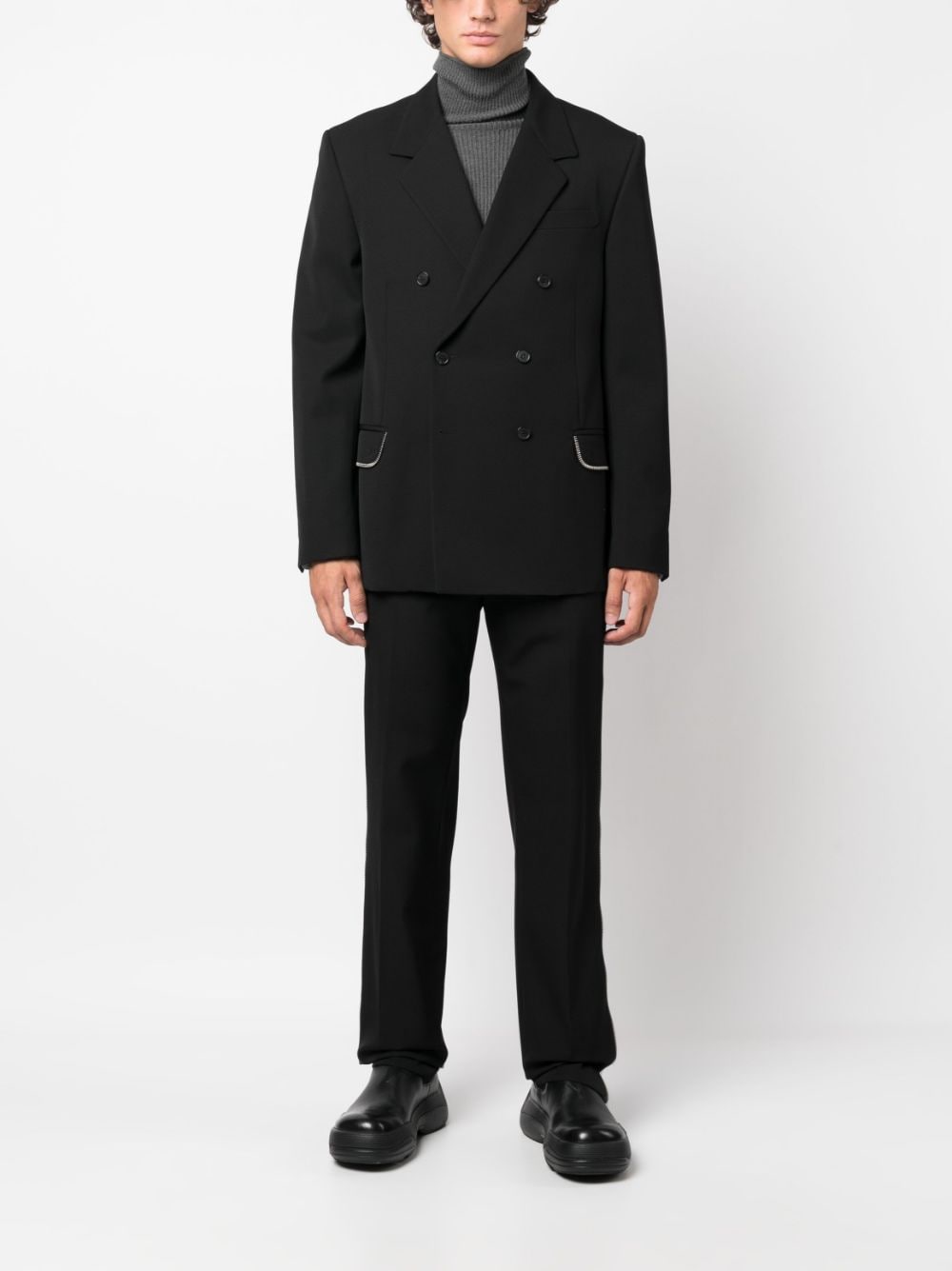 Off White Trousers Black OMCO023F23FAB0011010 (Off-White / パンツ ) | Off-White (オフホワイト)(2)