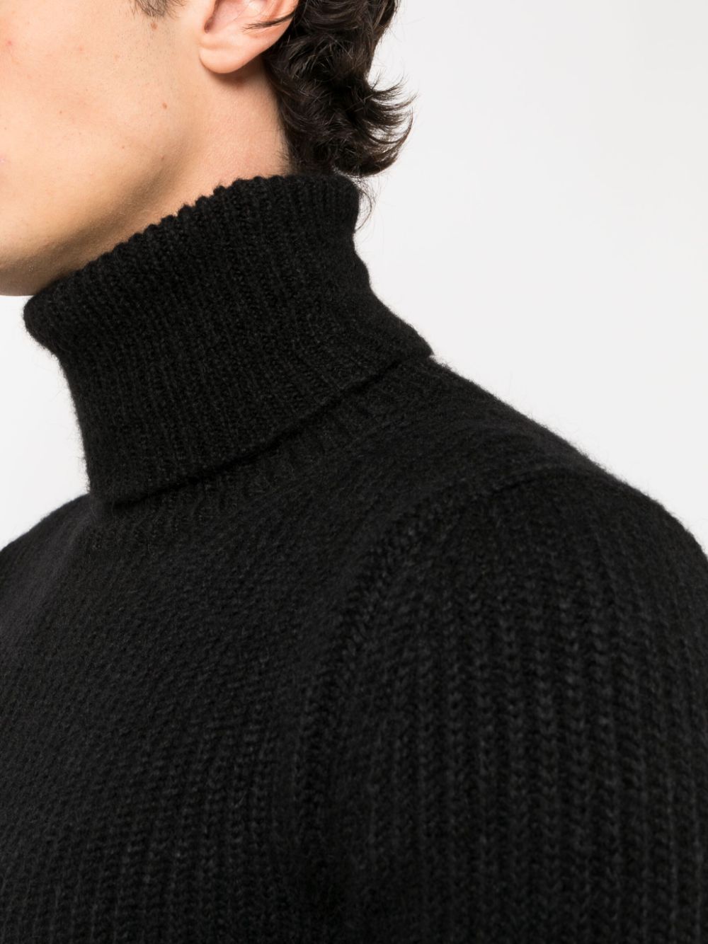 Saint Laurent Sweaters Black 757034Y76HZ1000 (Saint Laurent / ニット・セーター・カーディガン ) | Saint Laurent (サンローラン)(1)
