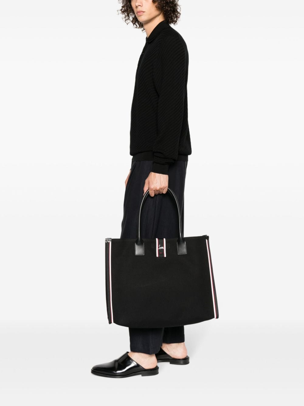 Christian Louboutin Bags.. Black 3235283NASTROLOUBIH380 (Christian Louboutin / トートバッグ ) | Christian Louboutin (クリスチャン ルブタン)(3)
