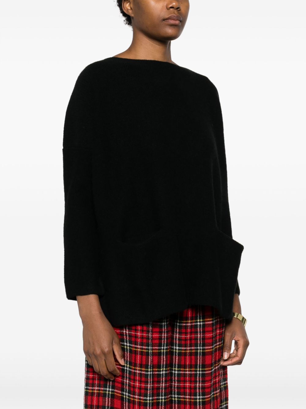 Daniela Gregis Sweaters Black MB6X5Y126F (daniela gregis / ニット・セーター・カーディガン ) | daniela gregis (ダニエラ グレジス)(3)