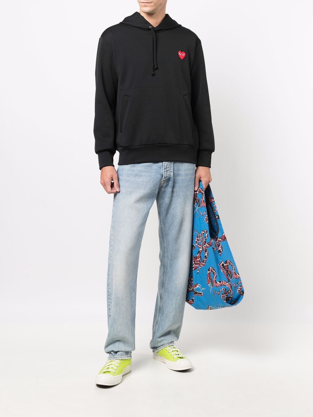 Comme des Garcons Sweaters Black P1T1741 (Comme Des Garçons / スウェット・フーディー ) | Comme Des Garçons (コムデギャルソン)(2)