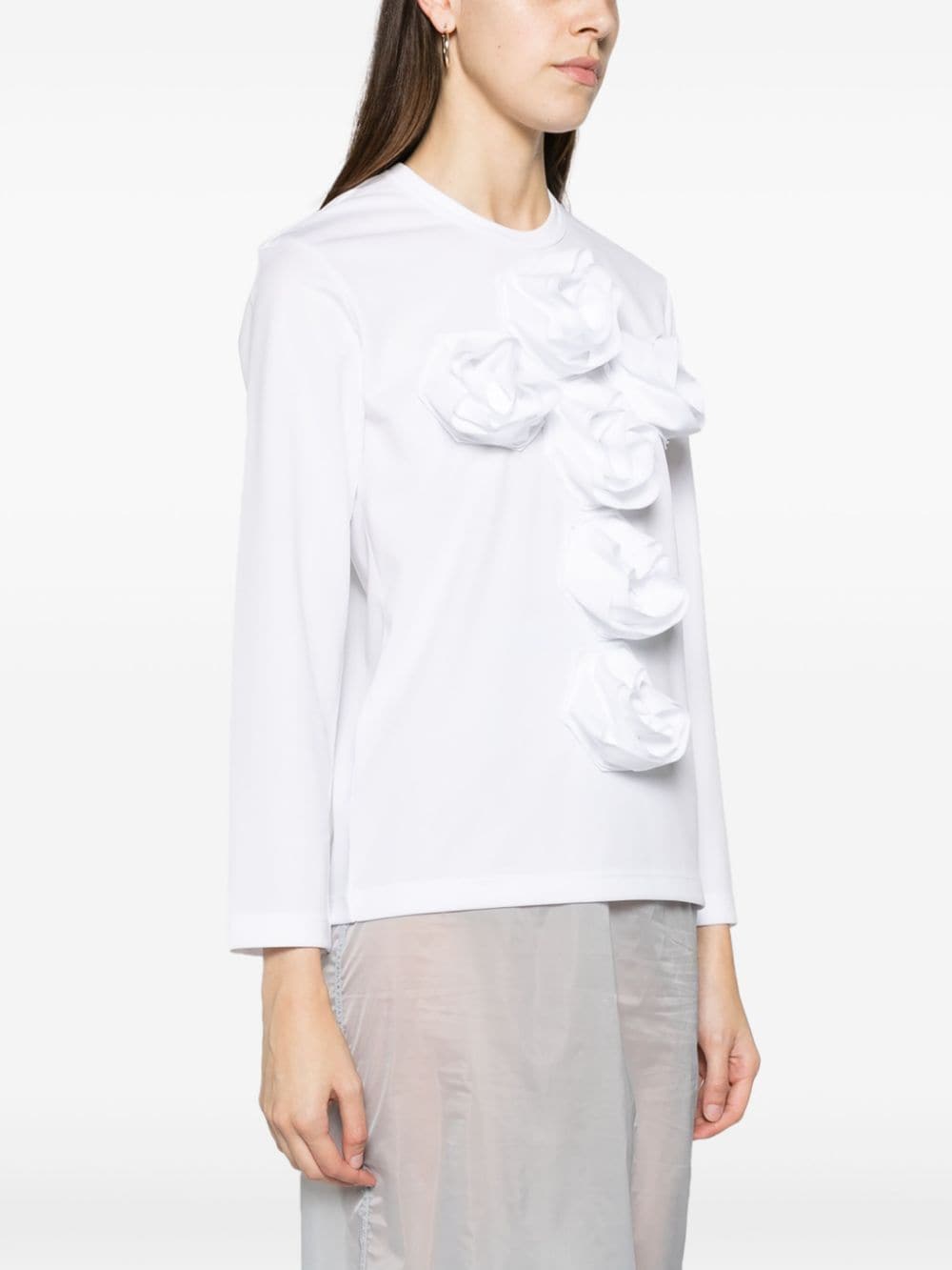 Comme Comme T-shirts and Polos White RLT0100512 (Comme Des Garçons Comme Des Garçons / Tシャツ・カットソー ) | Comme Des Garçons Comme Des Garçons (コムデギャルソン コムデギャルソン)(1)