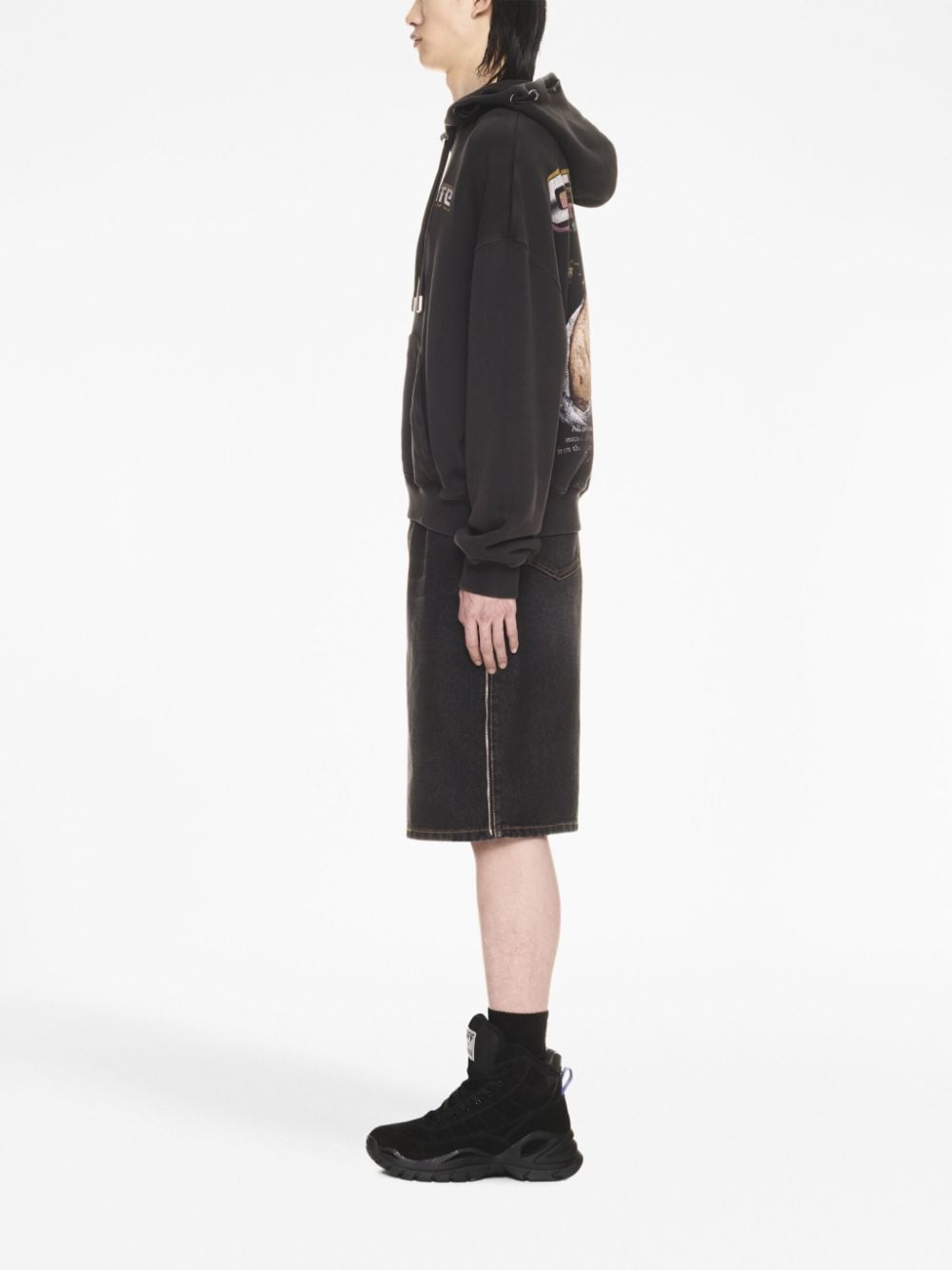 Off White Sweaters Black OMBB119F23FLE0051084 (Off-White / スウェット・フーディー ) | Off-White (オフホワイト)(1)