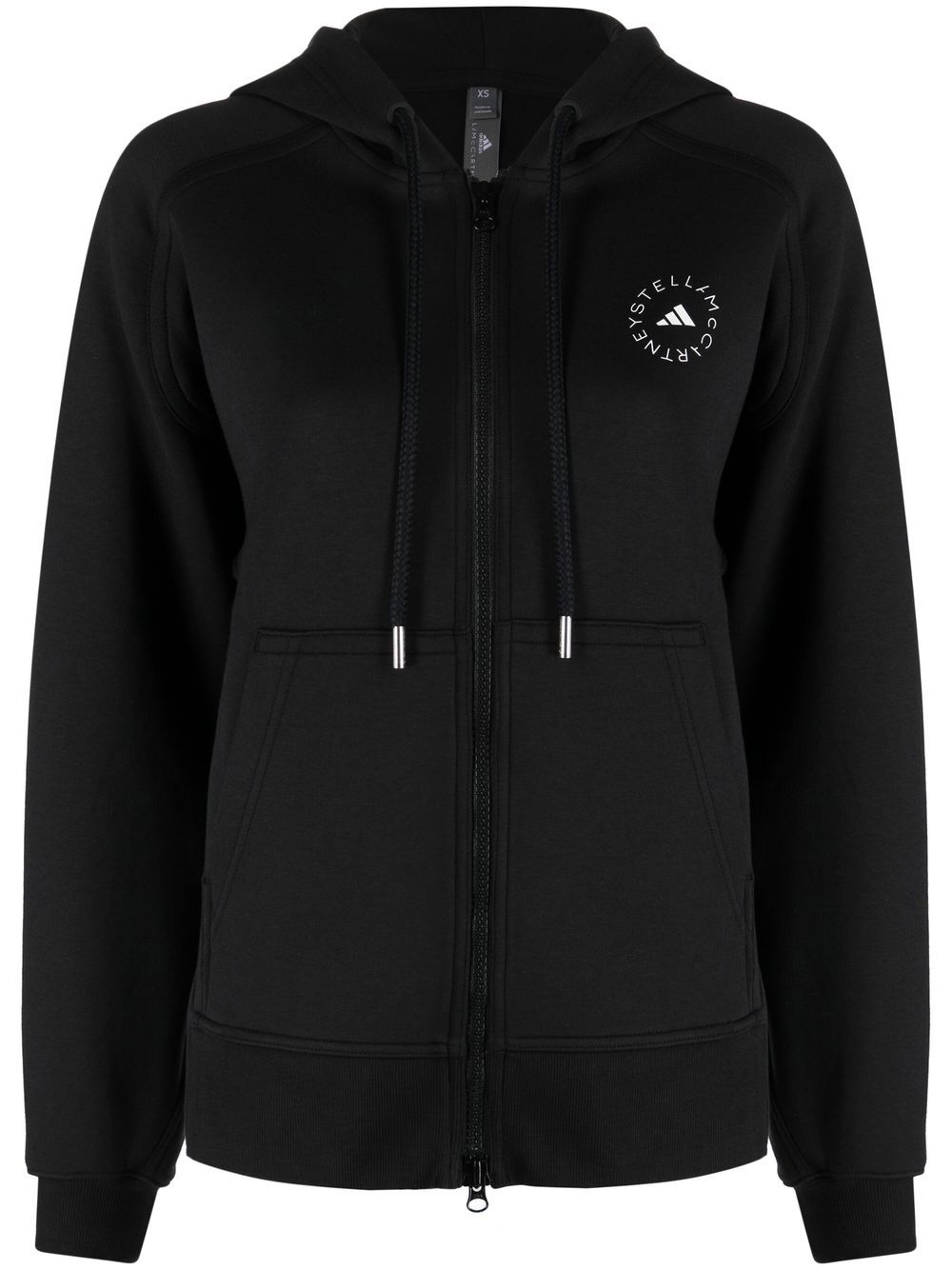 Adidas By Stella McCartney Sweaters Black HR2200BLACKWHITE (adidas by Stella McCartney / スウェット・フーディー ) | adidas by Stella McCartney (アディダス バイ ステラ マッカートニー)