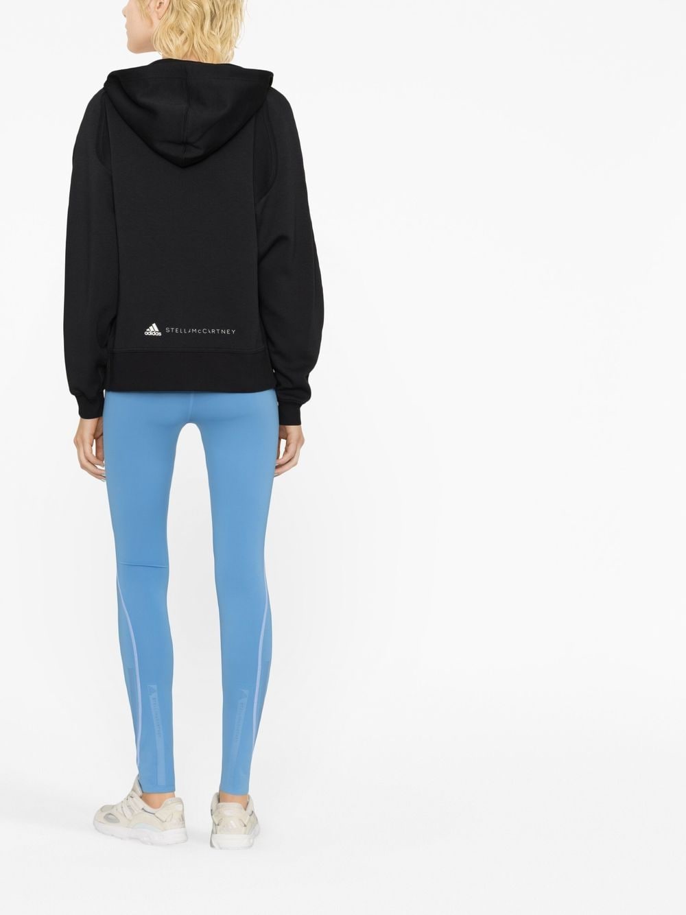 Adidas By Stella McCartney Sweaters Black HR2200BLACKWHITE (adidas by Stella McCartney / スウェット・フーディー ) | adidas by Stella McCartney (アディダス バイ ステラ マッカートニー)(1)