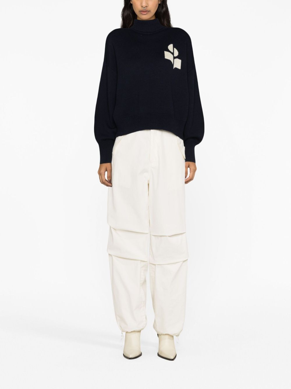MARANT ETOILE Sweaters Blue PU0222FAA1X05ENASH30MI (Isabel Marant Étoile / ニット・セーター・カーディガン ) | Isabel Marant Étoile (イザベル マラン エトワール)(3)