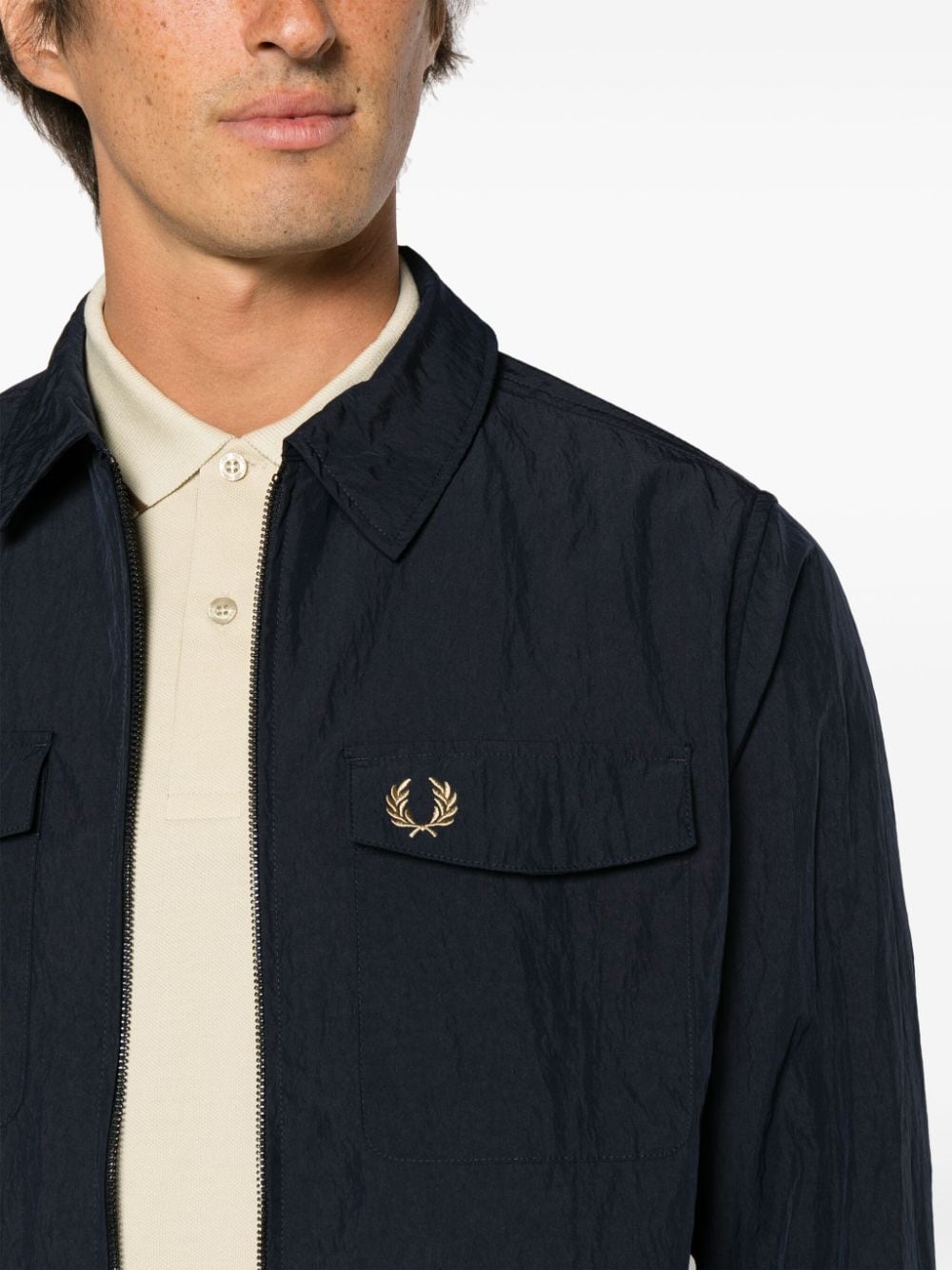 Fred Perry Jackets Blue M5684608 (FRED PERRY / カジュアルジャケット ) | FRED PERRY (フレッドペリー)(1)