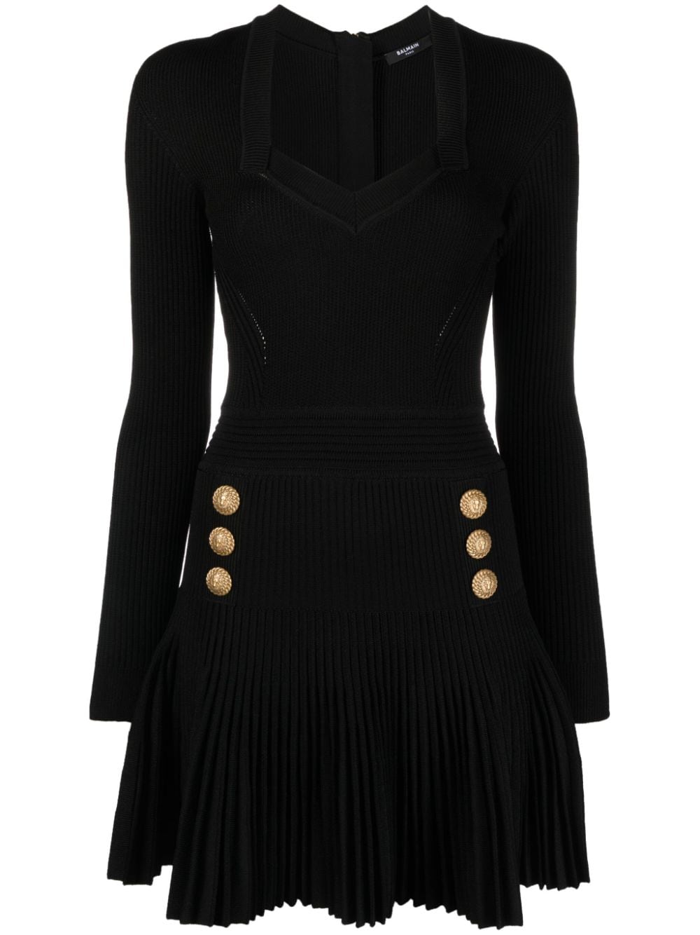 Balmain Dresses Black BF0R9936KF240PA (Balmain / ワンピース・ドレス・オールインワン ) | Balmain (バルマン)