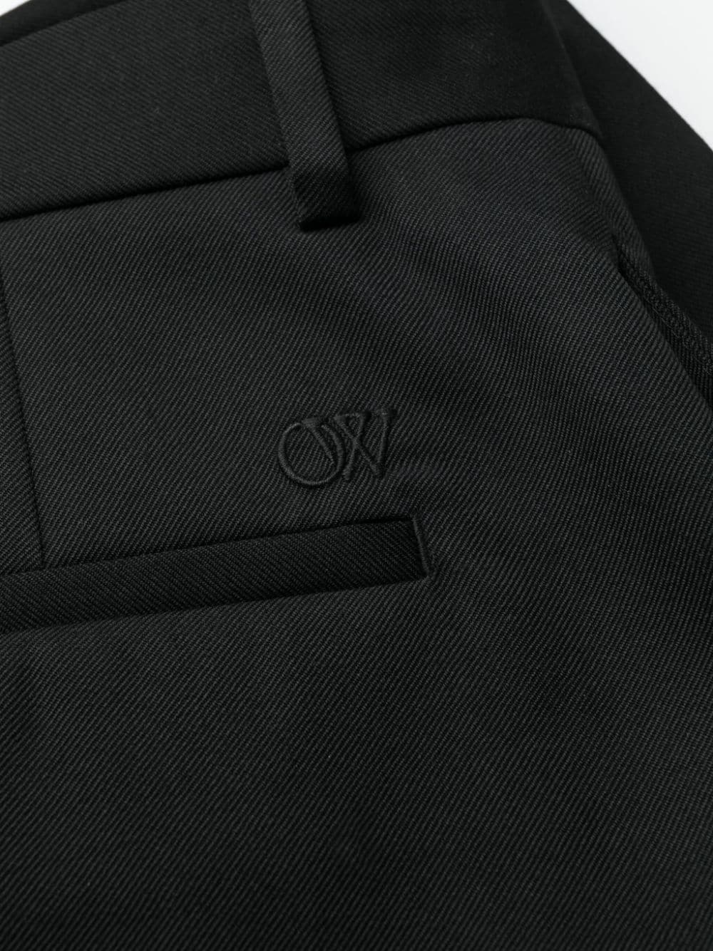 Off White Trousers Black OMCA248F23FAB0031010 (Off-White / パンツ ) | Off-White (オフホワイト)(6)