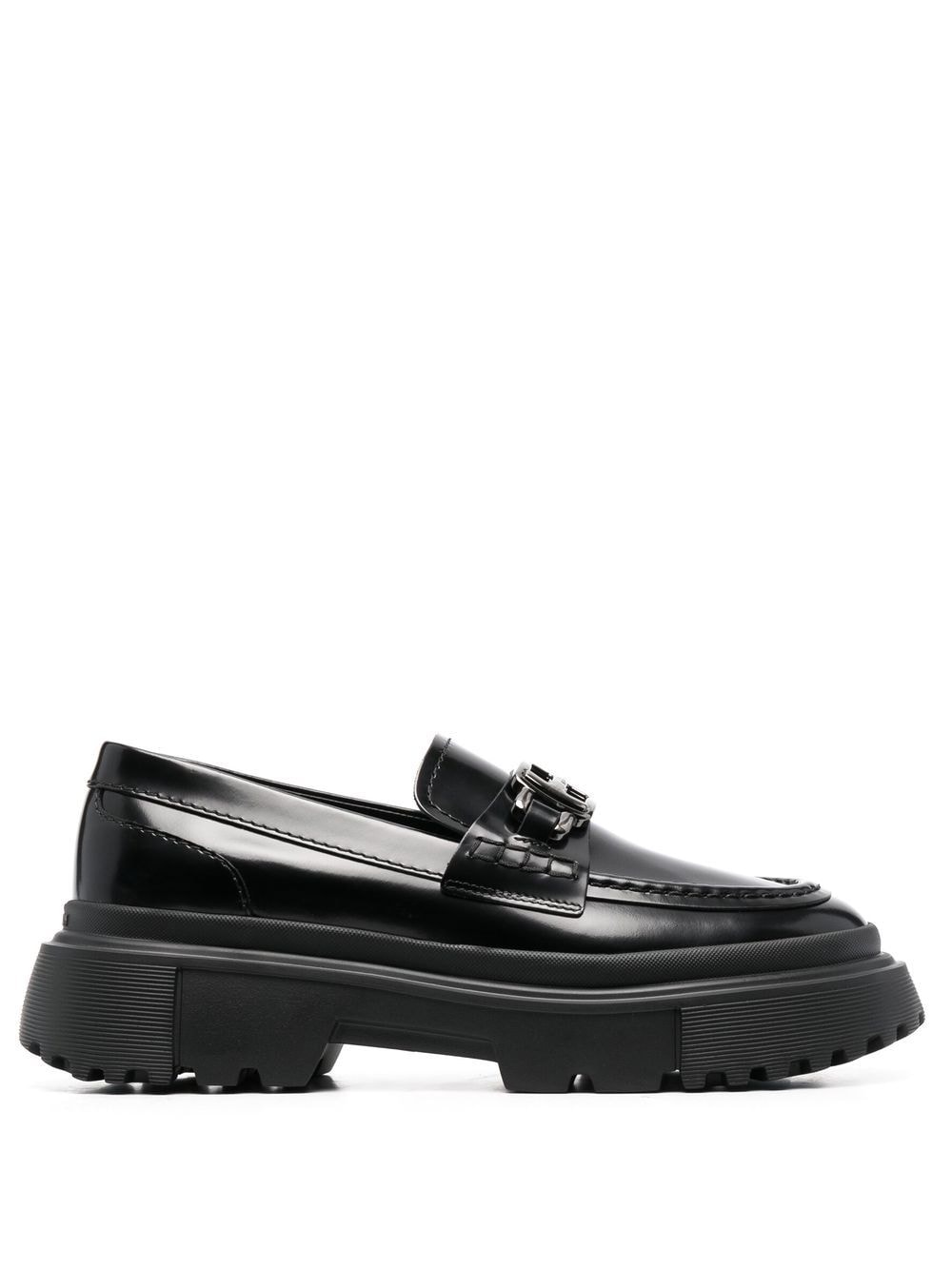 HOGAN PRE Flat shoes Black HXW6290EP20RWWB999 (HOGAN / ローファー ) | HOGAN (ホーガン)