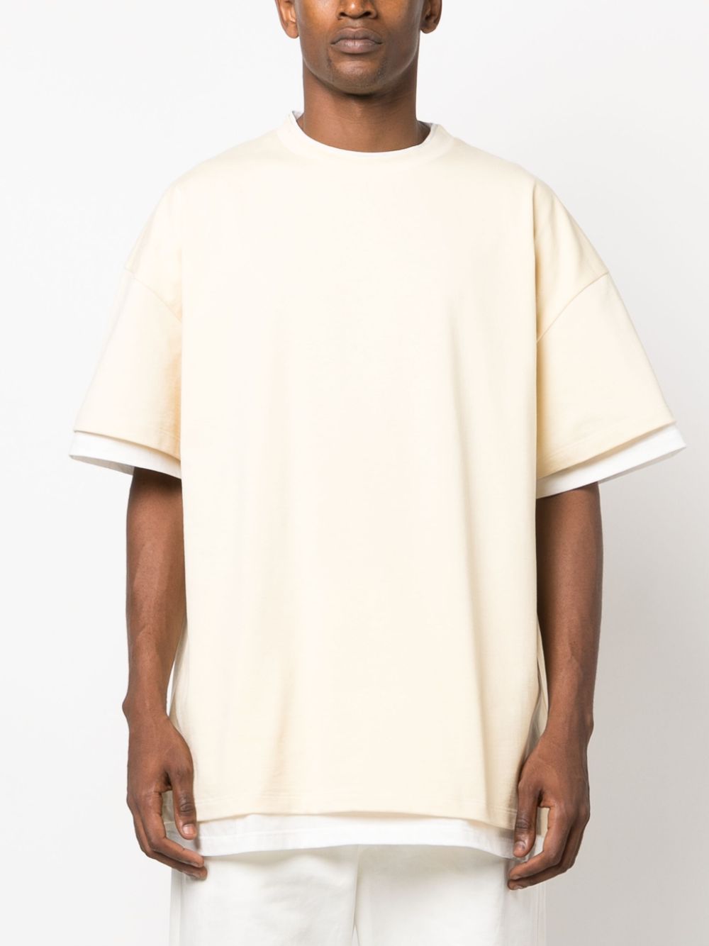Jil Sander T-shirts and Polos Yellow J61GC0002JTN233276 (Jil Sander / Tシャツ・カットソー ) | Jil Sander (ジルサンダー)(1)
