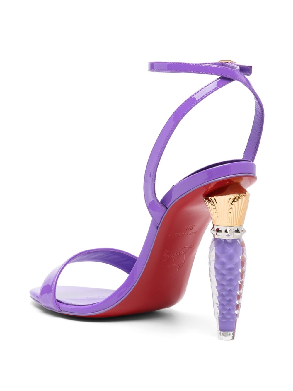 Christian Louboutin Sandals Purple 3230117LIPGLOSSQUEENL304 (Christian Louboutin / サンダル ) | Christian Louboutin (クリスチャン ルブタン)(1)