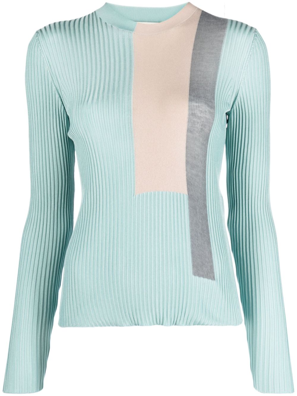 Fendi Sweaters Clear Blue FZXA62AOEPF1MS9 (FENDI / ニット・セーター・カーディガン ) | FENDI (フェンディ)