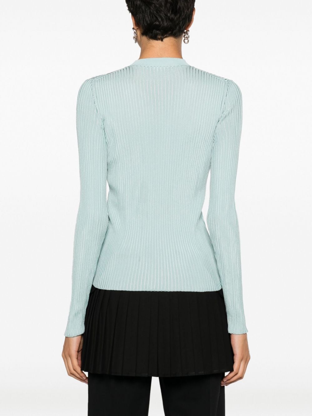 Fendi Sweaters Clear Blue FZXA62AOEPF1MS9 (FENDI / ニット・セーター・カーディガン ) | FENDI (フェンディ)(1)