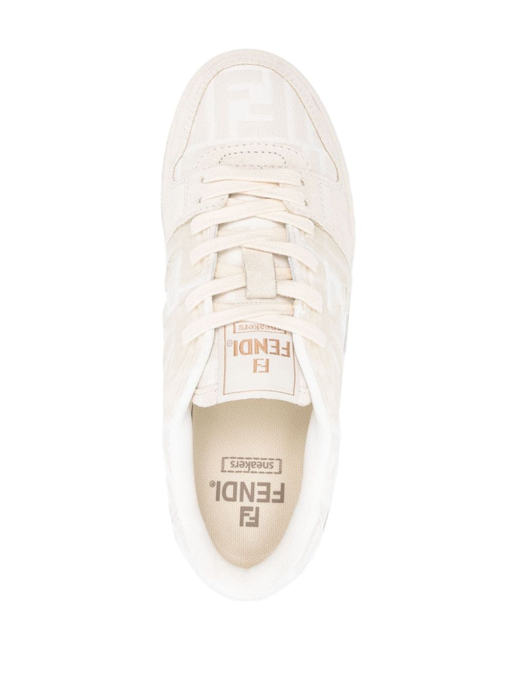 スニーカー FENDI SNEAKER (8E8470AQ6I) Fendi Match Leather White | Fendi
