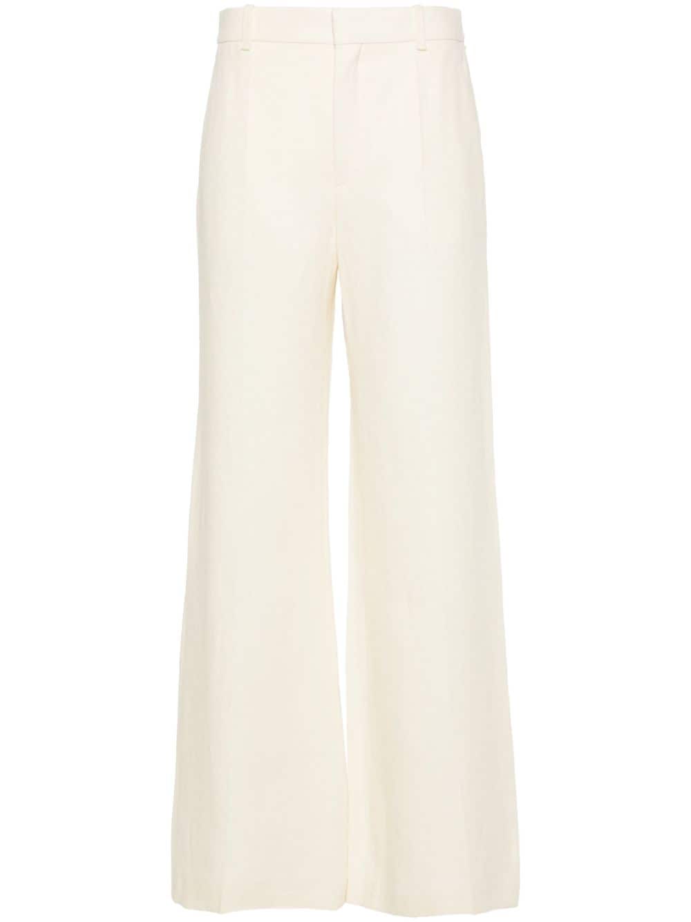 Chloè Trousers White CHC24SPA06130103 (Chloé / パンツ ) | Chloé (クロエ)