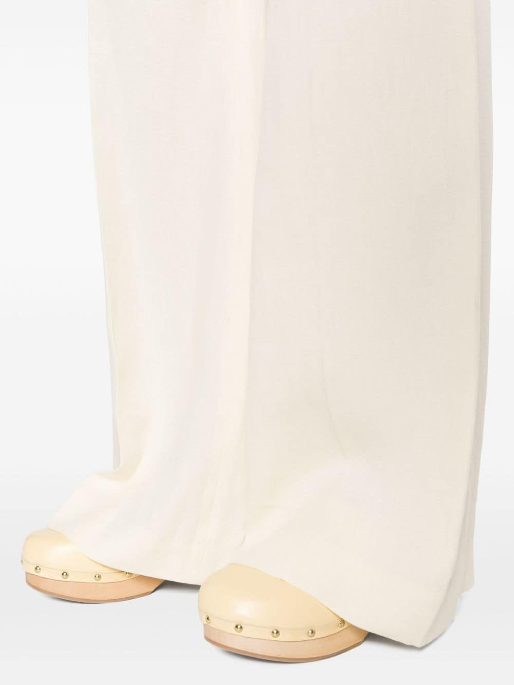 Chloè Trousers White CHC24SPA06130103 (Chloé / パンツ ) | Chloé (クロエ)(1)