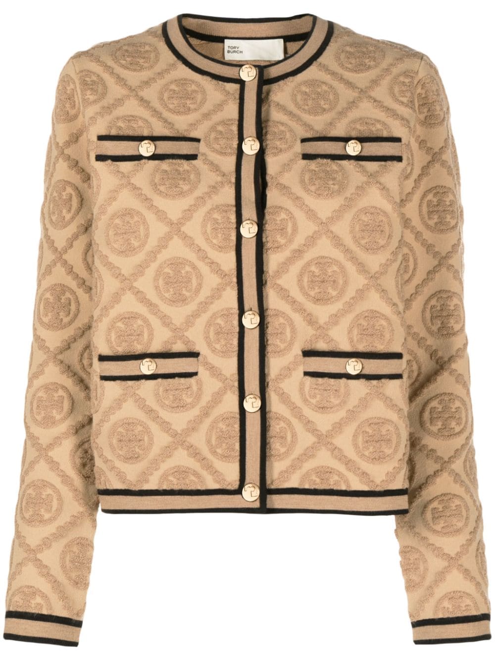 Tory Burch Sweaters Camel 157408250 (TORY BURCH / ニット・セーター・カーディガン ) | TORY BURCH (トリーバーチ)
