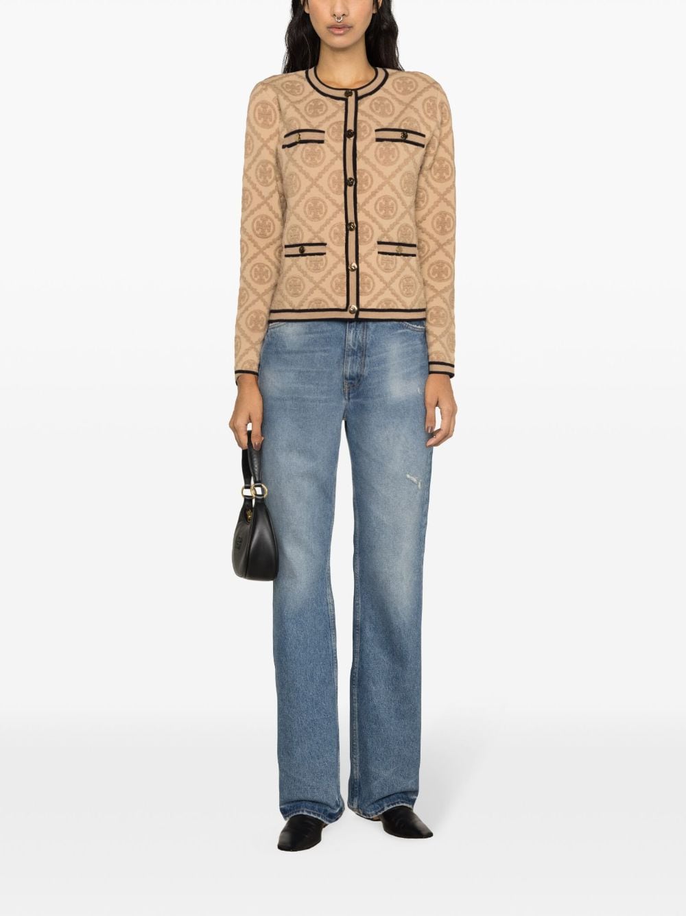 Tory Burch Sweaters Camel 157408250 (TORY BURCH / ニット・セーター・カーディガン ) | TORY BURCH (トリーバーチ)(3)