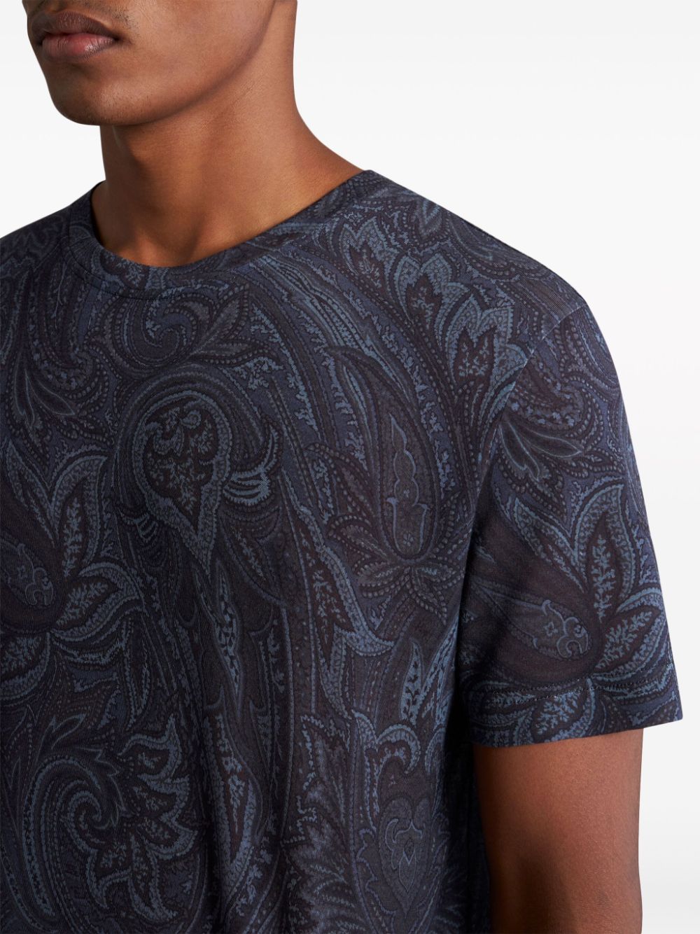 Etro T-shirts and Polos NAVY MRMA0002AJ067X0883 (ETRO / Tシャツ・カットソー ) | ETRO (エトロ)(2)