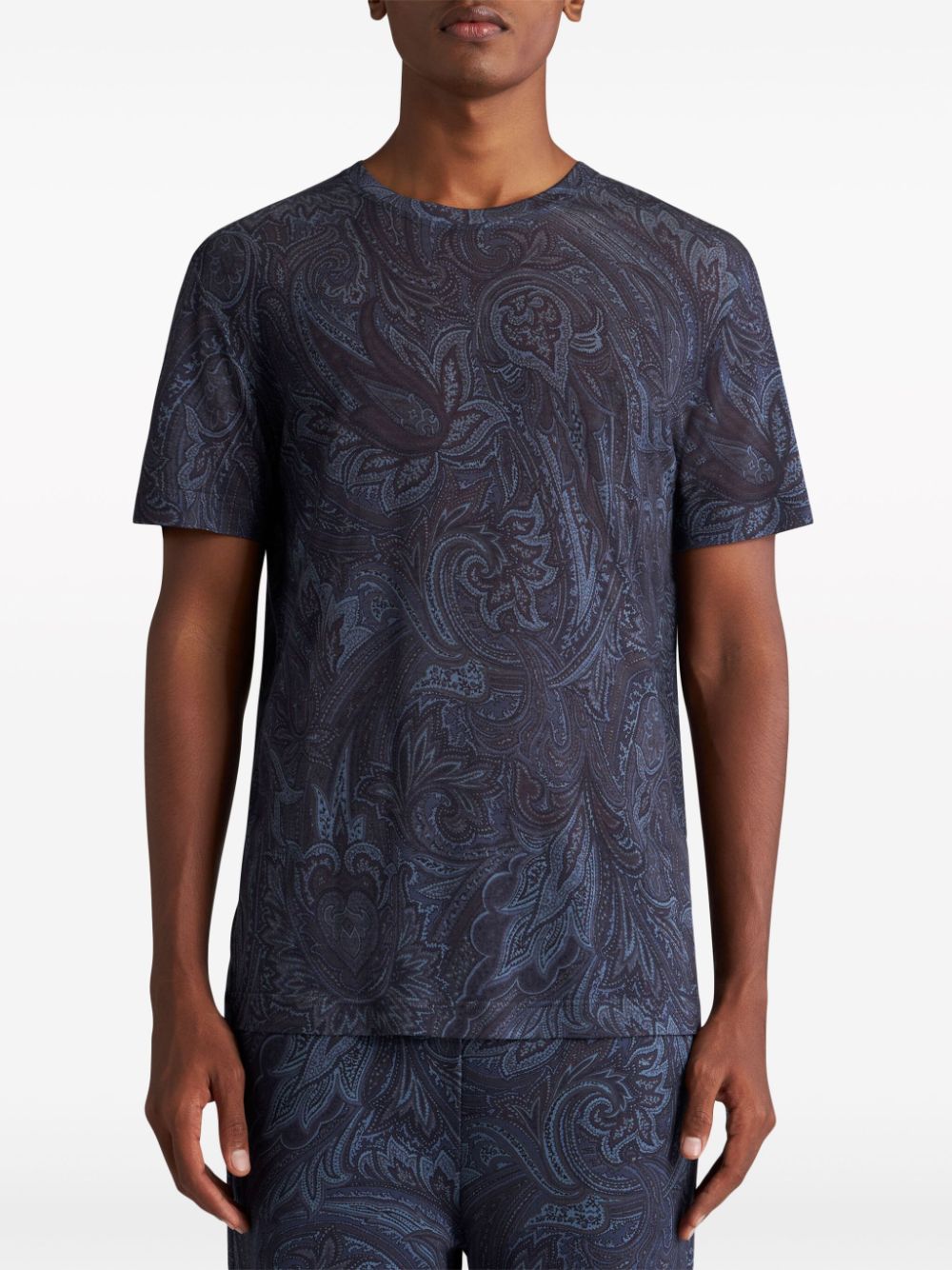 Etro T-shirts and Polos NAVY MRMA0002AJ067X0883 (ETRO / Tシャツ・カットソー ) | ETRO (エトロ)(5)