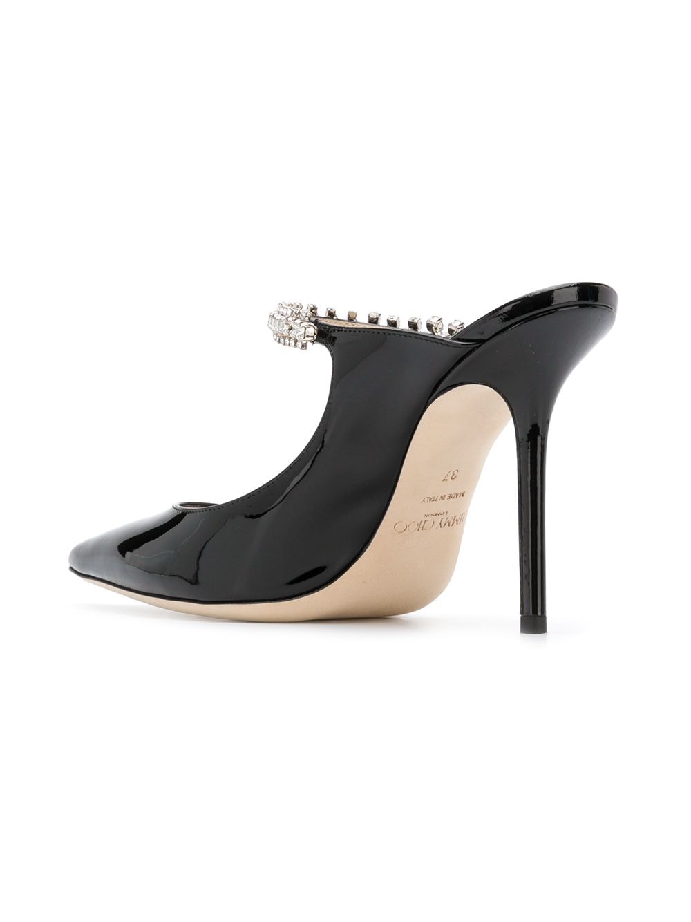 Jimmy Choo With Heel Black BING100PATBLACK (JIMMY CHOO / サンダル ) | JIMMY CHOO (ジミー チュウ)(2)