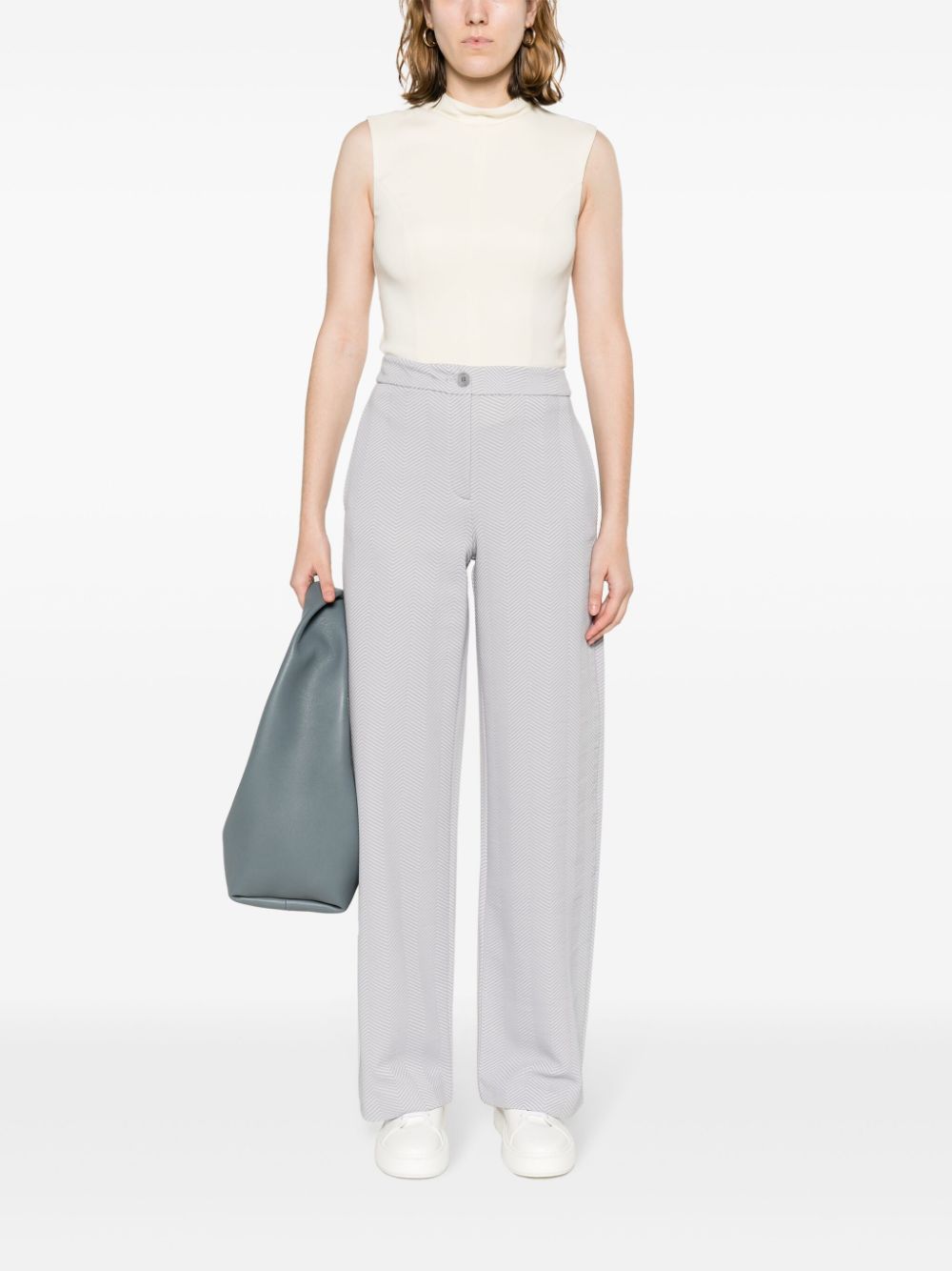 Emporio Armani Trousers Light Grey 3D2P7F2JKCZF801 (EMPORIO ARMANI / パンツ ) | EMPORIO ARMANI (エンポリオ アルマーニ)(2)