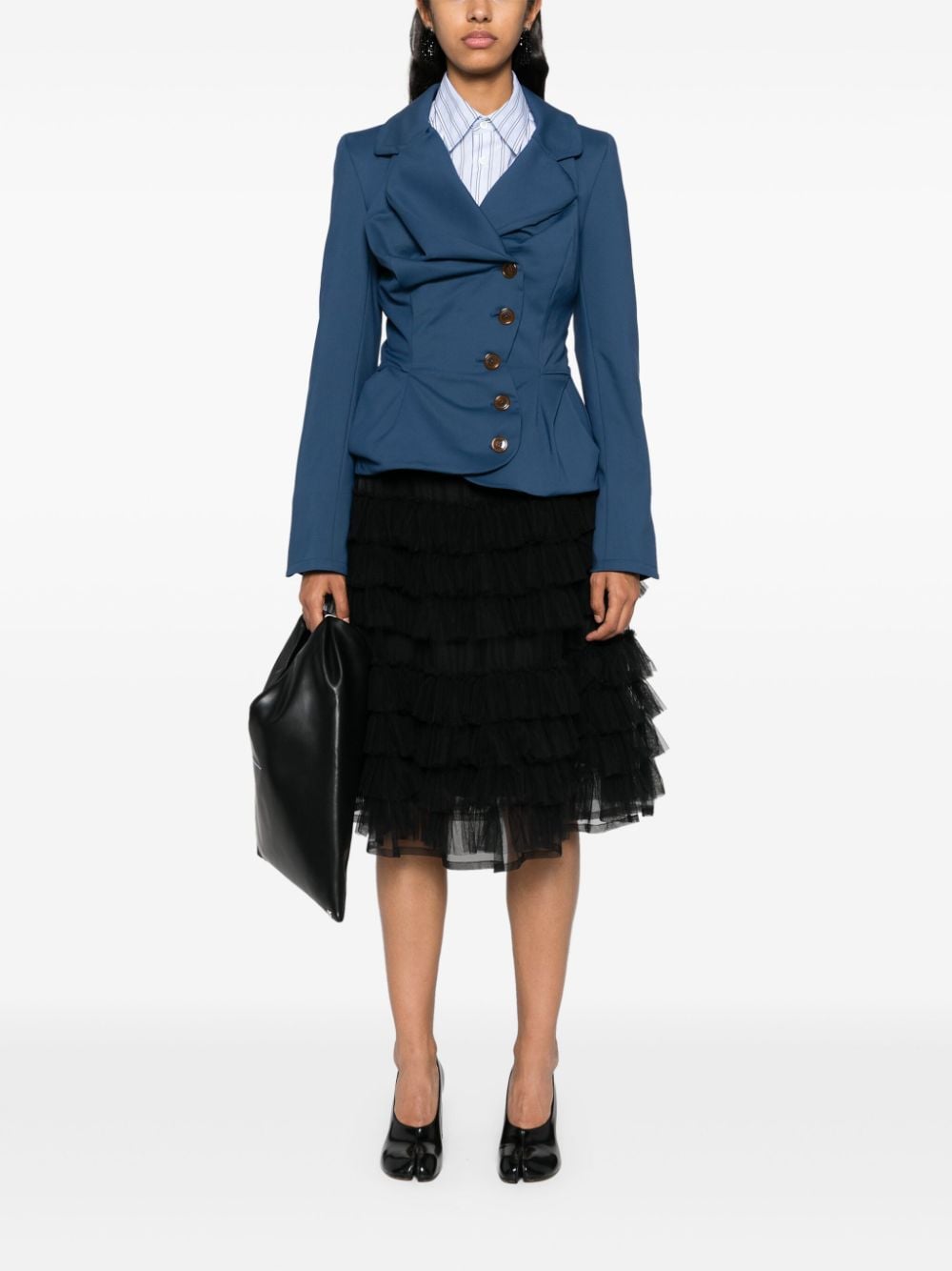 ジャケット VIVIENNE WESTWOOD Woman Jacket Blue 19010018W0162 VIVIENNE WESTWOOD | Blue Women's Denim Jacket | YOOX