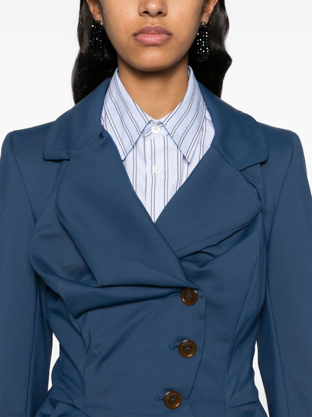 ジャケット VIVIENNE WESTWOOD Woman Jacket Blue 19010018W0162 Vivienne Westwood Jackets Blue (Vivienne Westwood/スーツ