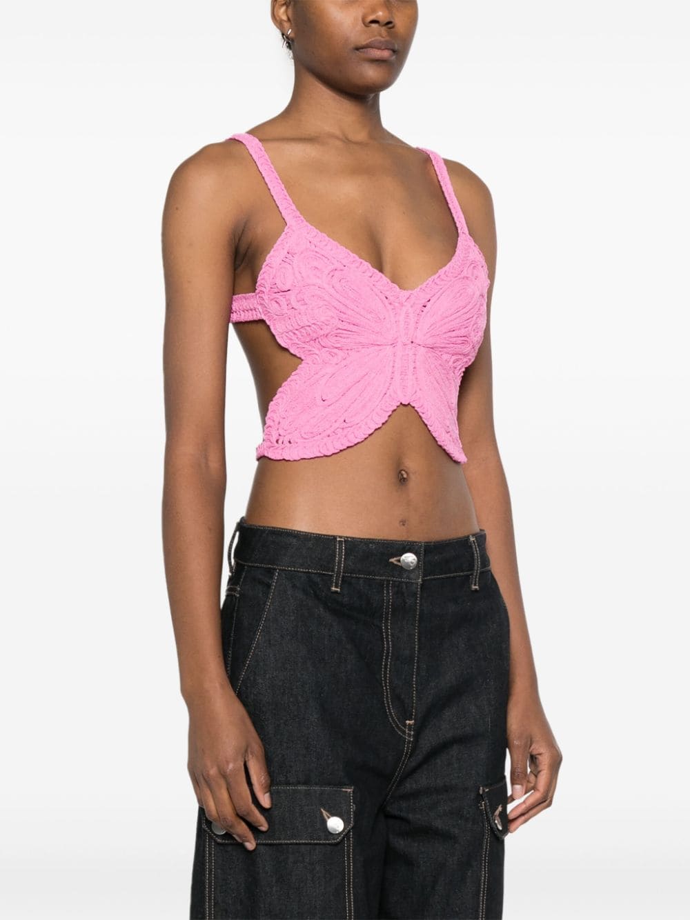 Blumarine Top Pink 2M454AN0731 (Blumarine / タンクトップ・キャミソール ) | Blumarine (ブルマリン)(2)
