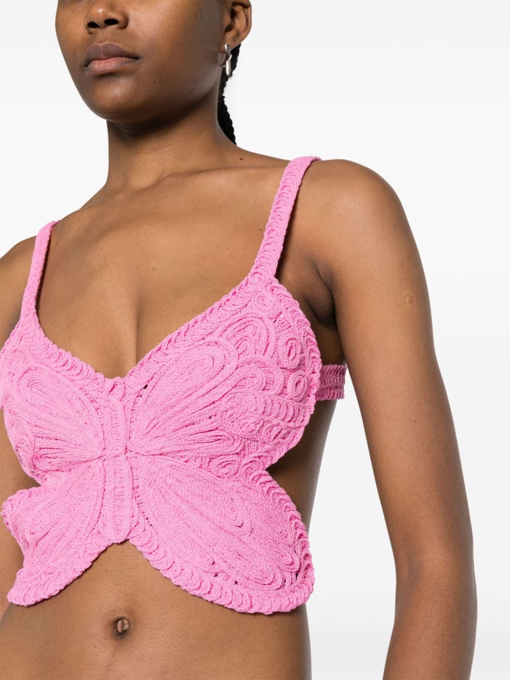 Blumarine Top Pink 2M454AN0731 (Blumarine / タンクトップ・キャミソール ) | Blumarine (ブルマリン)(3)
