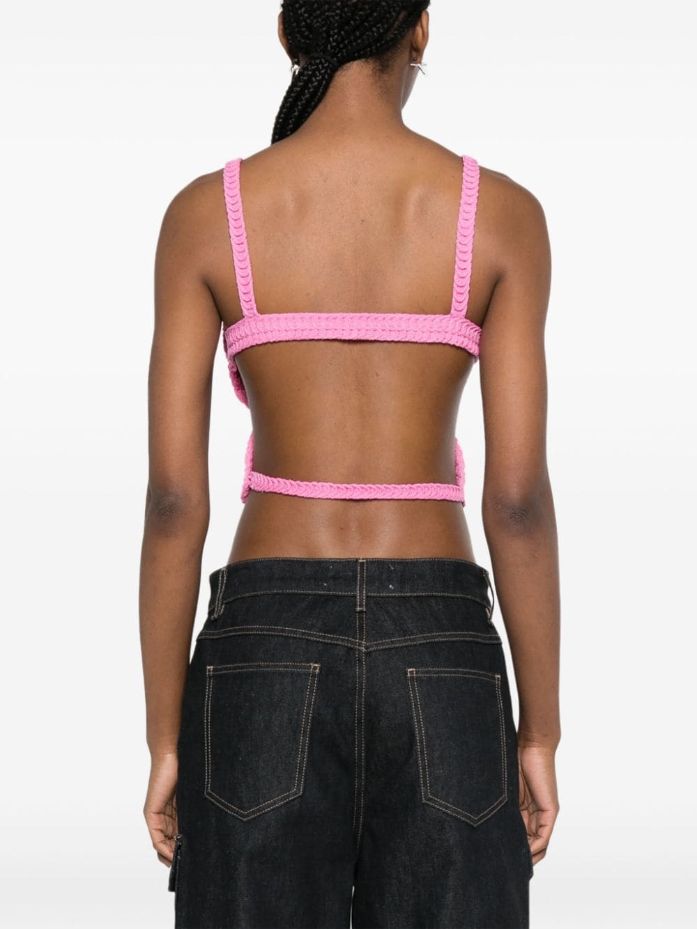 Blumarine Top Pink 2M454AN0731 (Blumarine / タンクトップ・キャミソール ) | Blumarine (ブルマリン)(4)