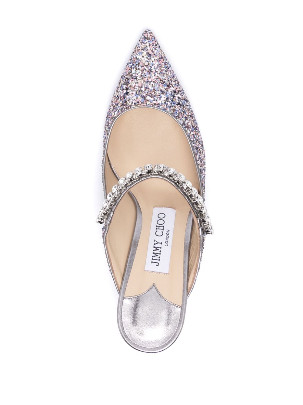 Jimmy Choo With Heel Silver BING65CBFSPRINKLEMIX (JIMMY CHOO / サンダル ) | JIMMY CHOO (ジミー チュウ)(1)