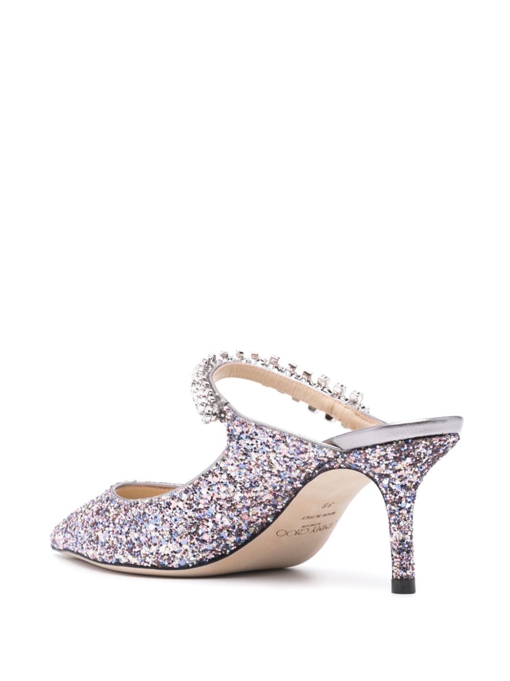 Jimmy Choo With Heel Silver BING65CBFSPRINKLEMIX (JIMMY CHOO / サンダル ) | JIMMY CHOO (ジミー チュウ)(2)
