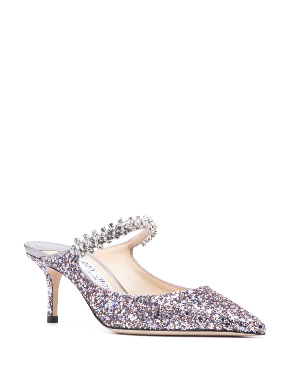 Jimmy Choo With Heel Silver BING65CBFSPRINKLEMIX (JIMMY CHOO / サンダル ) | JIMMY CHOO (ジミー チュウ)(3)