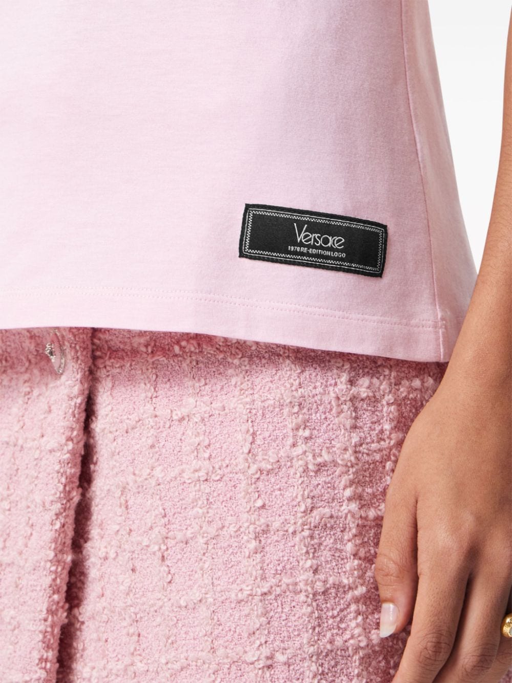 Versace T-shirts and Polos Pink 10142731A091202P450 (VERSACE / Tシャツ・カットソー ) | VERSACE (ヴェルサーチェ)(1)