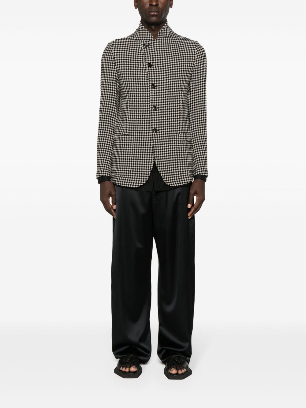 Emporio Armani Jackets BLACK E31G57F1067991 (EMPORIO ARMANI / ブレザー・ジャケット ) | EMPORIO ARMANI (エンポリオ アルマーニ)(4)