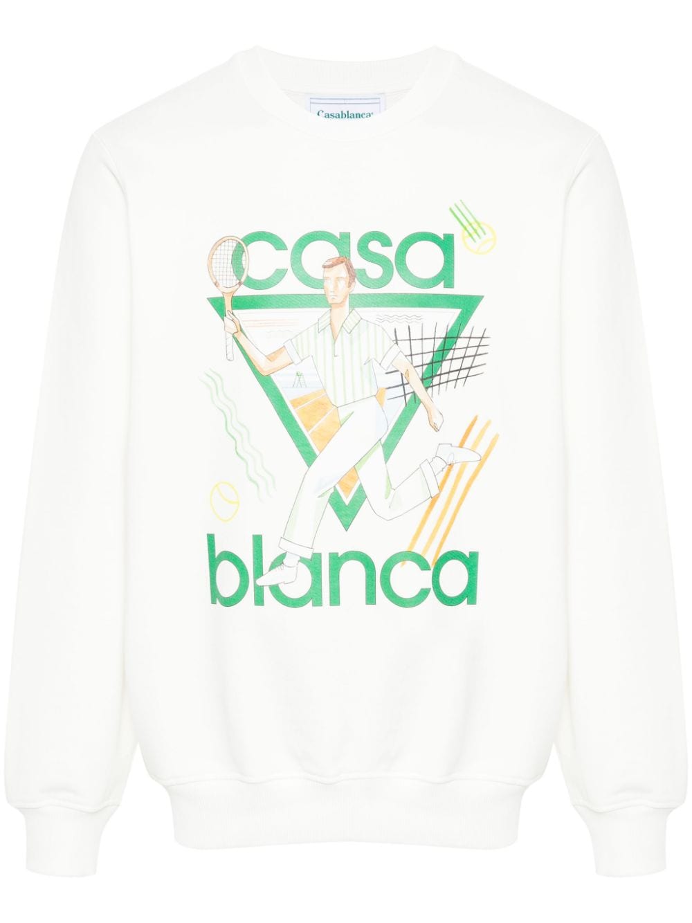Casablanca Sweaters White UMPS24JTP00102LEJEU (Casablanca / スウェット・フーディー ) | Casablanca (カサブランカ)