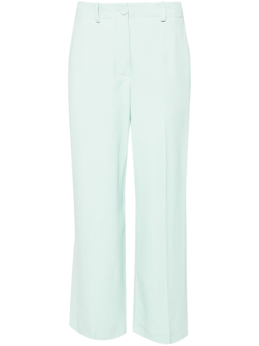 Erika Cavallini Semi-Couture Trousers Clear Blue P4SR03N77 (SEMICOUTURE / パンツ ) | SEMICOUTURE (セミクチュール)