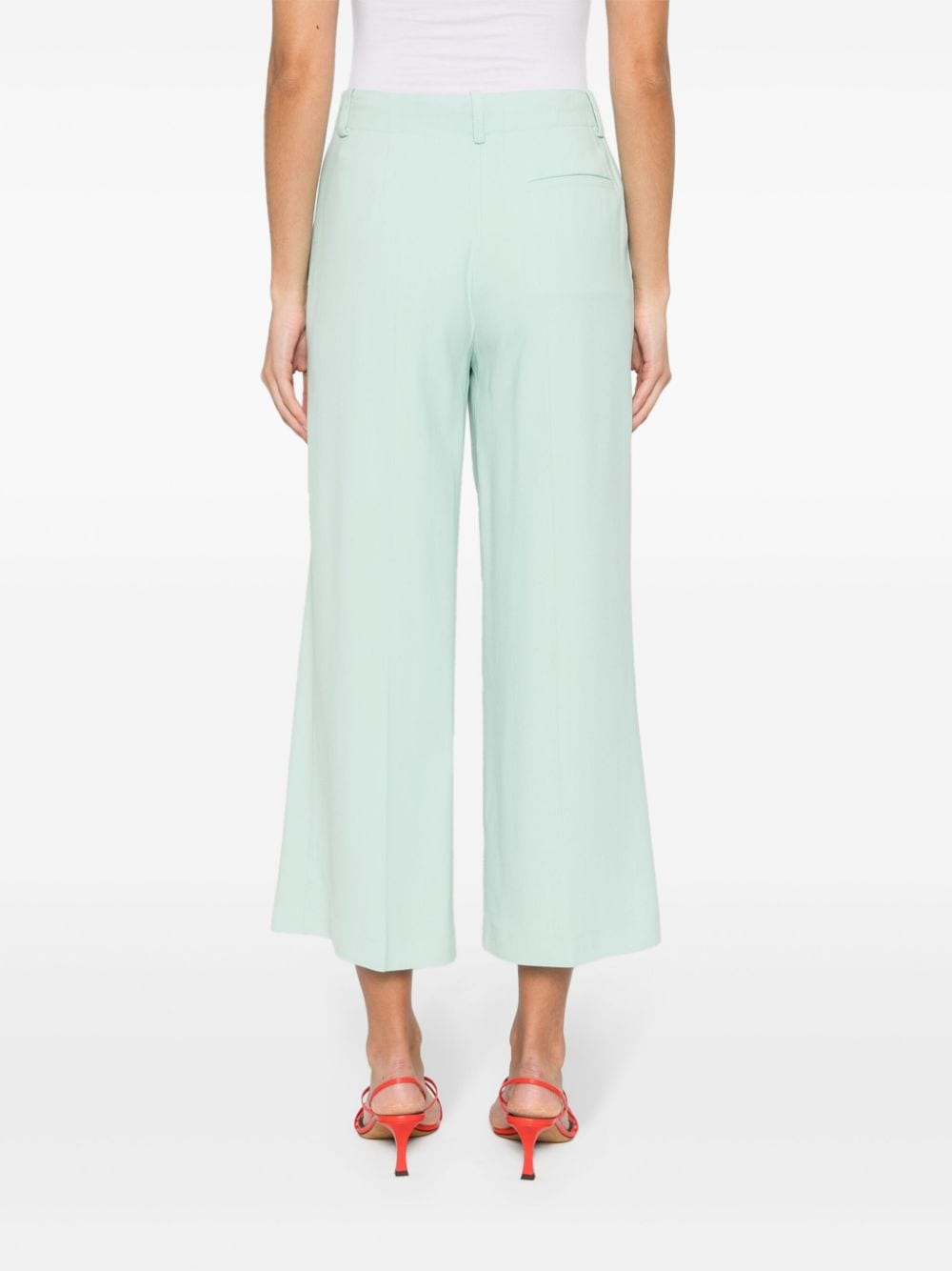 Erika Cavallini Semi-Couture Trousers Clear Blue P4SR03N77 (SEMICOUTURE / パンツ ) | SEMICOUTURE (セミクチュール)(4)